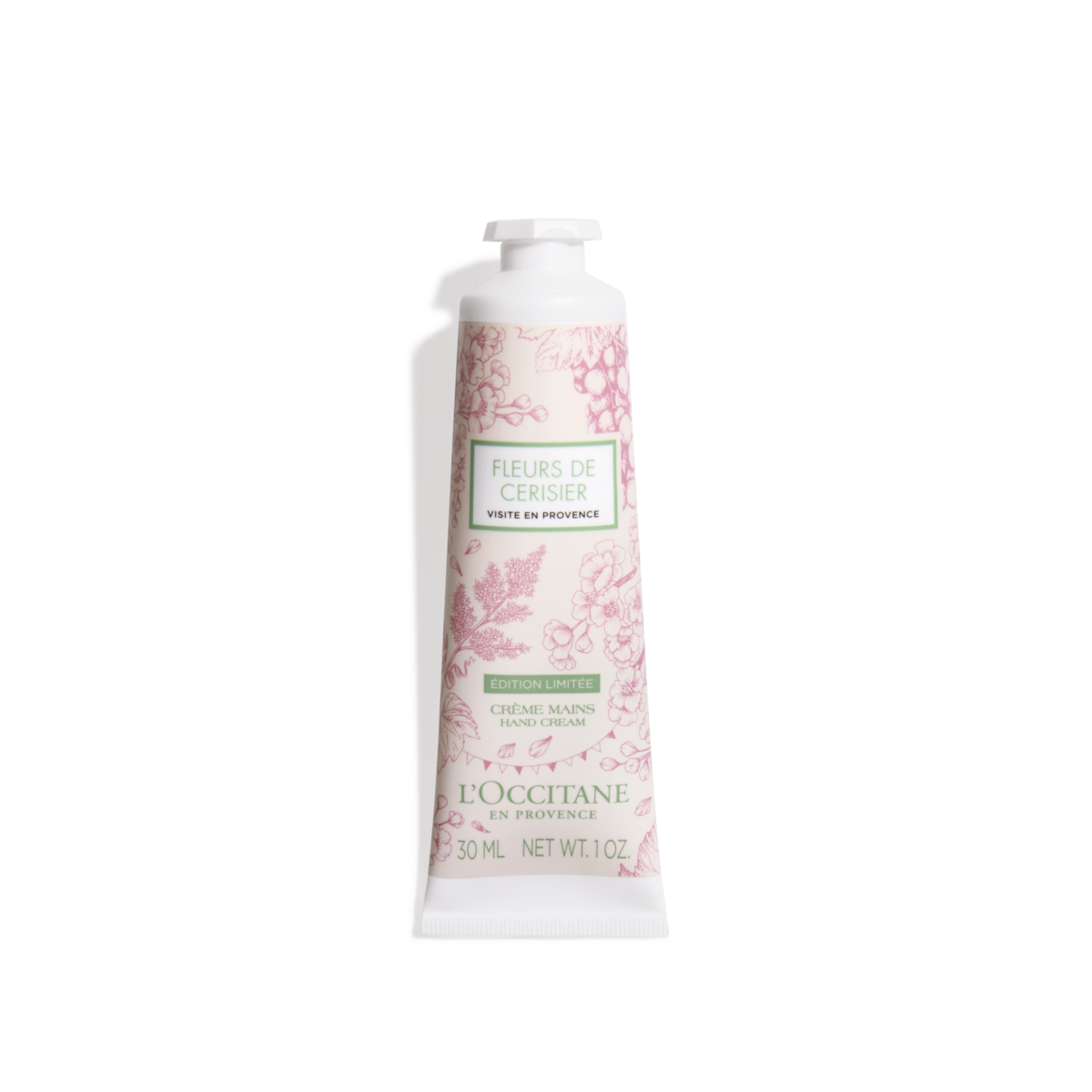 Creme de Mãos Flor de Cerejeira Visite en Provence 30ml, , large